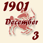 Nyilas, 1901. December 3