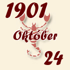 Skorpió, 1901. Október 24