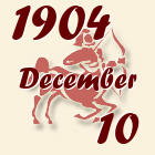 Nyilas, 1904. December 10