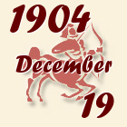 Nyilas, 1904. December 19