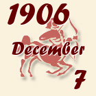 Nyilas, 1906. December 7
