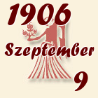 Szűz, 1906. Szeptember 9