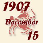 Nyilas, 1907. December 15