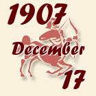Nyilas, 1907. December 17