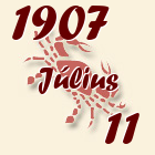 Rák, 1907. Július 11
