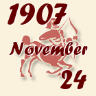 Nyilas, 1907. November 24