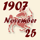 Nyilas, 1907. November 25