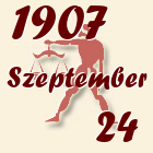 Mérleg, 1907. Szeptember 24