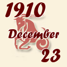 Bak, 1910. December 23