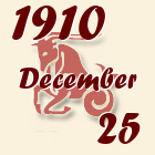 Bak, 1910. December 25