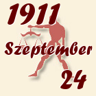 Mérleg, 1911. Szeptember 24