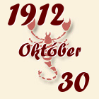 Skorpió, 1912. Október 30