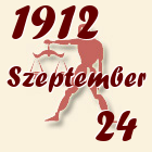 Mérleg, 1912. Szeptember 24