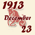 Bak, 1913. December 23