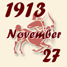 Nyilas, 1913. November 27