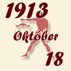 Mérleg, 1913. Október 18