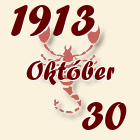Skorpió, 1913. Október 30