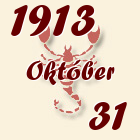 Skorpió, 1913. Október 31