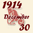 Bak, 1914. December 30