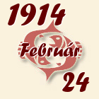 Halak, 1914. Február 24