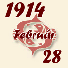 Halak, 1914. Február 28
