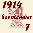 Szűz, 1914. Szeptember 7