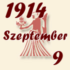 Szűz, 1914. Szeptember 9