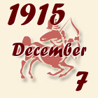 Nyilas, 1915. December 7