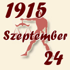 Mérleg, 1915. Szeptember 24