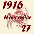 Nyilas, 1916. November 27