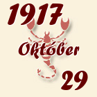 Skorpió, 1917. Október 29