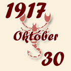 Skorpió, 1917. Október 30