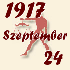 Mérleg, 1917. Szeptember 24