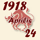 Bika, 1918. Április 24