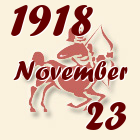 Nyilas, 1918. November 23