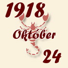 Skorpió, 1918. Október 24