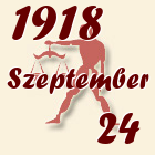 Mérleg, 1918. Szeptember 24
