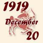 Nyilas, 1919. December 20