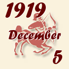 Nyilas, 1919. December 5