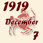 Nyilas, 1919. December 7