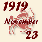 Nyilas, 1919. November 23