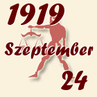 Mérleg, 1919. Szeptember 24