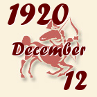 Nyilas, 1920. December 12