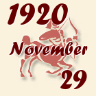 Nyilas, 1920. November 29