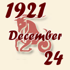 Bak, 1921. December 24