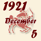 Nyilas, 1921. December 5