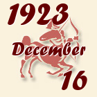 Nyilas, 1923. December 16