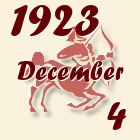 Nyilas, 1923. December 4