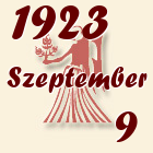 Szűz, 1923. Szeptember 9