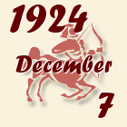 Nyilas, 1924. December 7